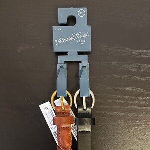 Target Universal Thread Thin Brown and Black Belt Duo
